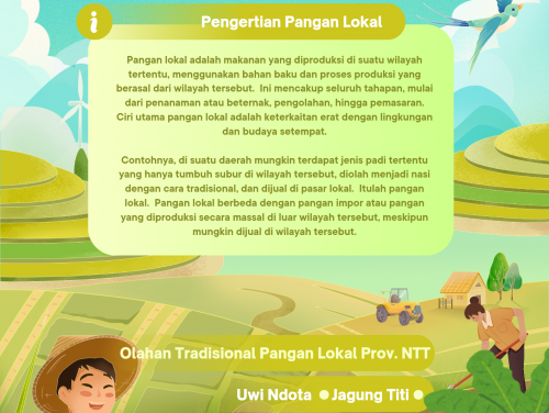 Poster Infografis Ketahanan Pangan Lokal Ilustratif Hijau dan Biru_20241025_203510_0000