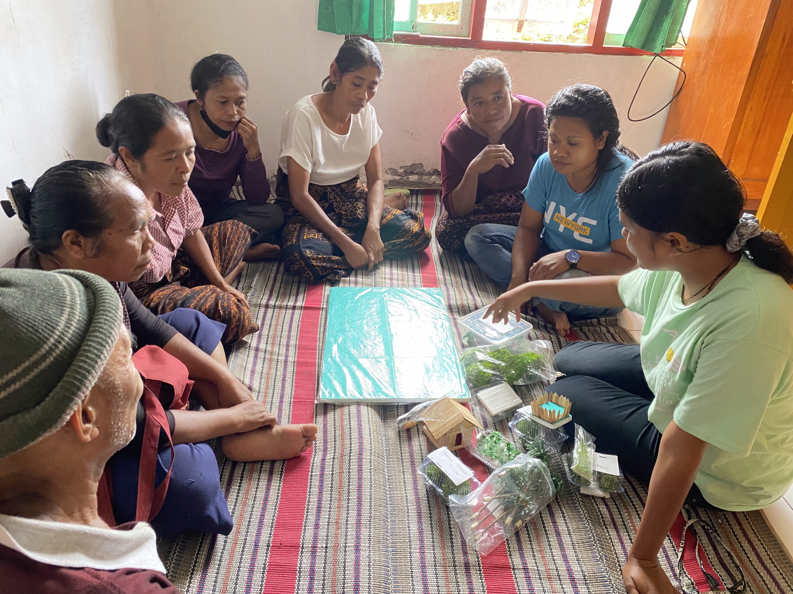 Training agroforestry kepada kelompok perempuan
